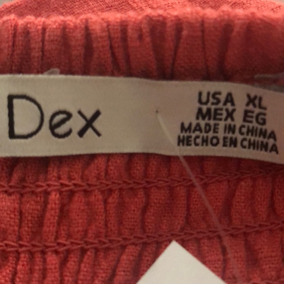 Women’s Dex Tank Top XL with stretch, beautiful dark coral colour NWT - Picture 5 of 6